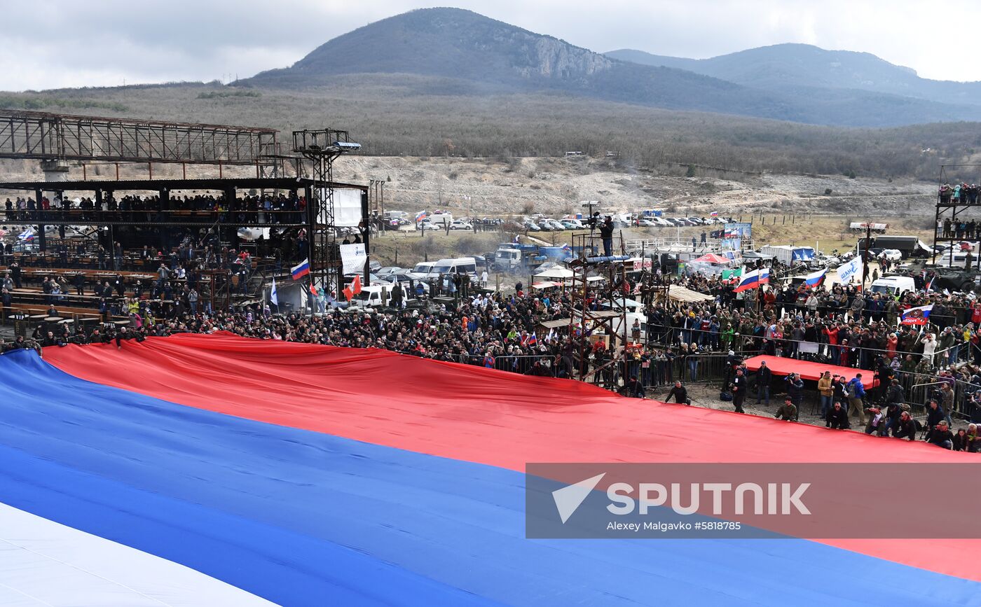 Russia Crimea Referendum Anniversary