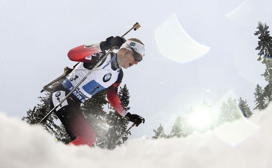 Sweden Biathlon Worlds Men Relay