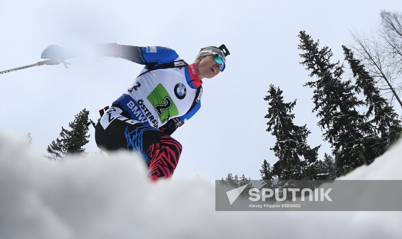 Sweden Biathlon Worlds Men Relay