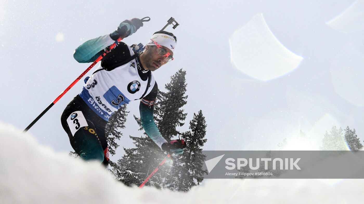 Sweden Biathlon Worlds Men Relay
