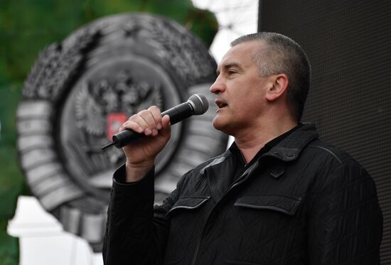 Russia Crimea Referendum Anniversary