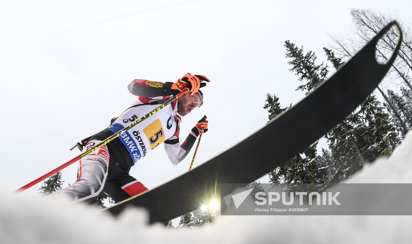 Sweden Biathlon Worlds Men Relay