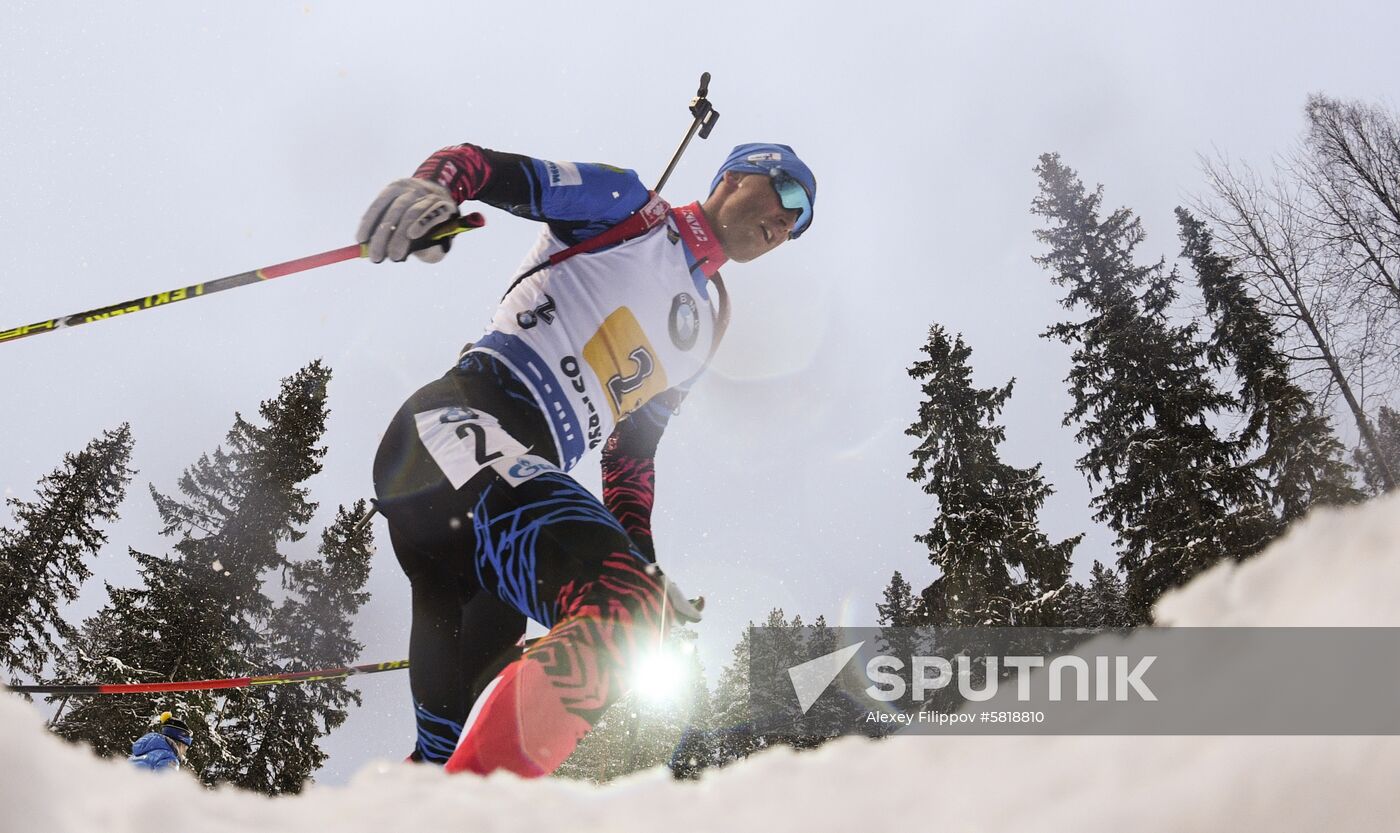 Sweden Biathlon Worlds Men Relay