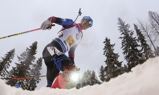 Sweden Biathlon Worlds Men Relay