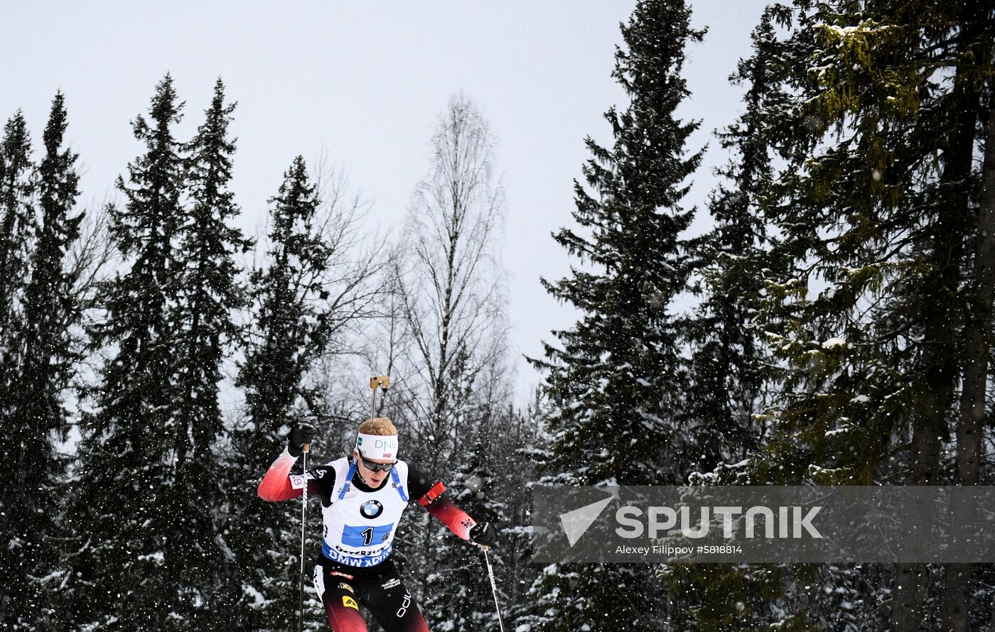 Sweden Biathlon Worlds Men Relay