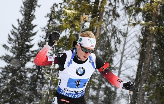 Sweden Biathlon Worlds Men Relay