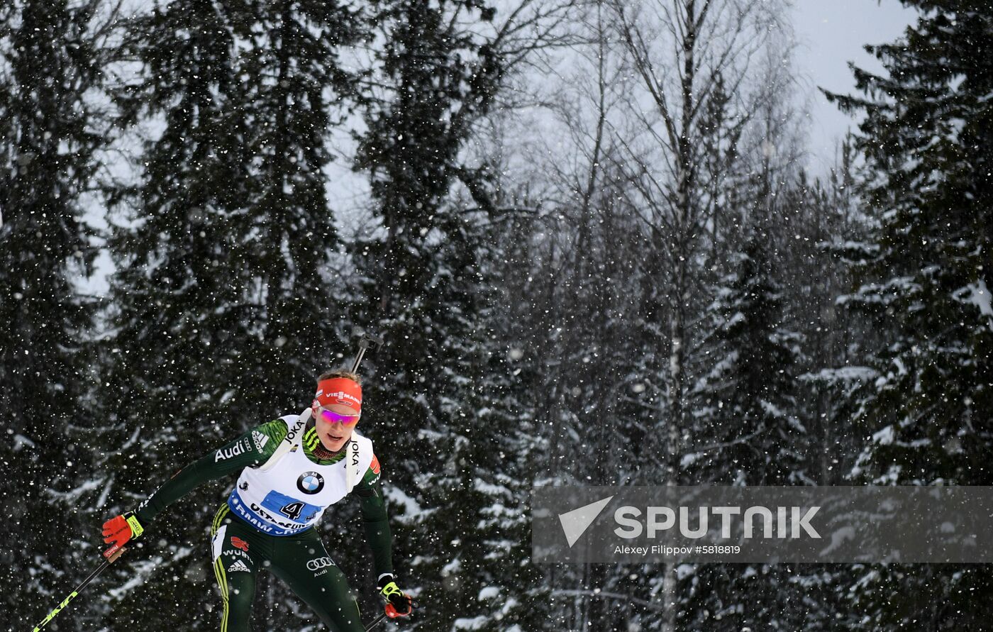 Sweden Biathlon Worlds Men Relay