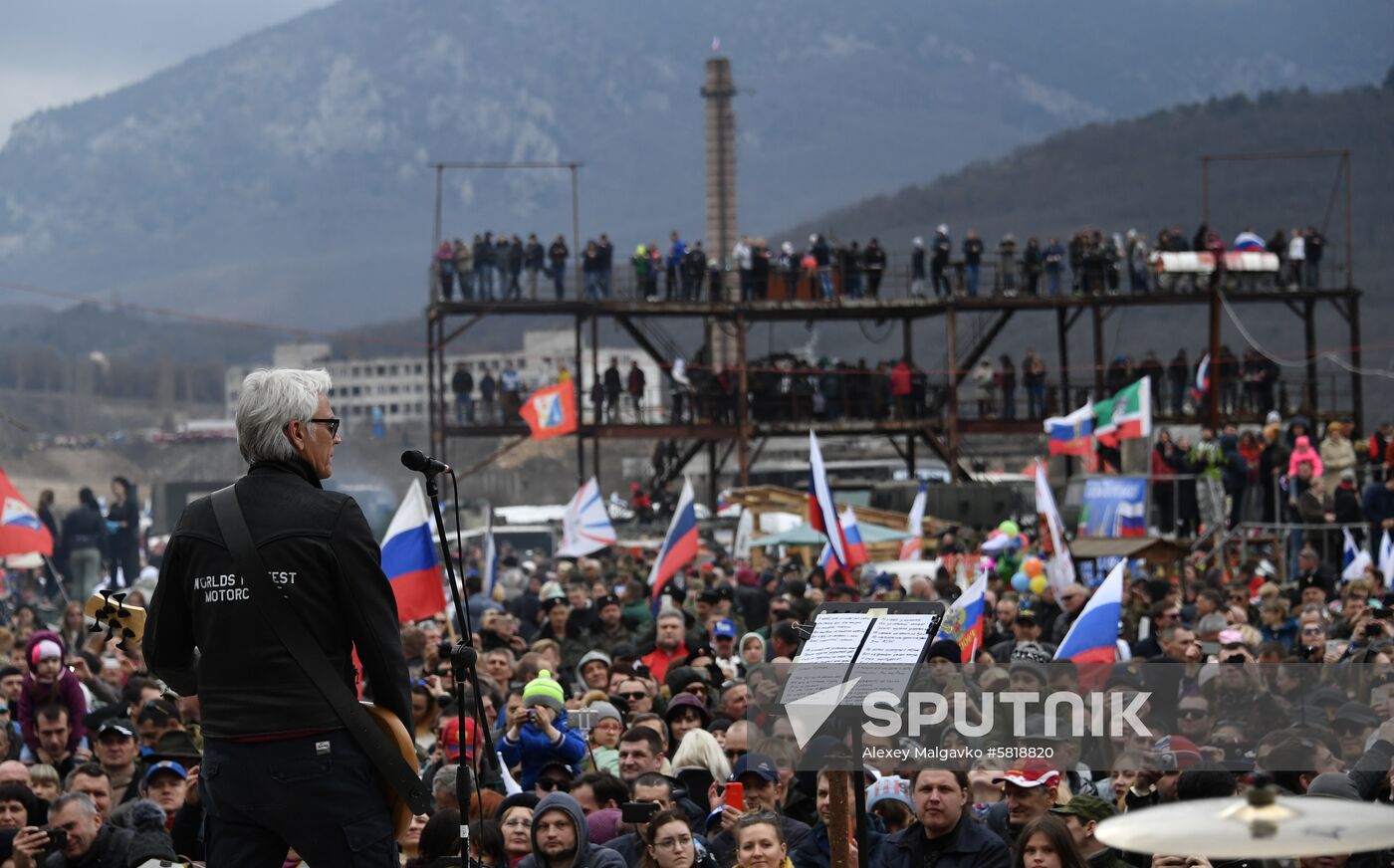 Russia Crimea Referendum Anniversary