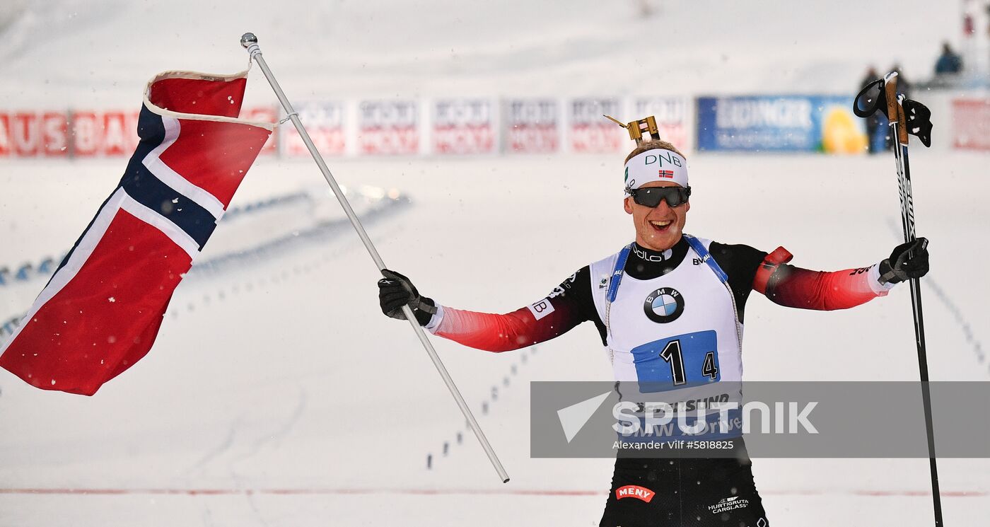 Sweden Biathlon Worlds Men Relay