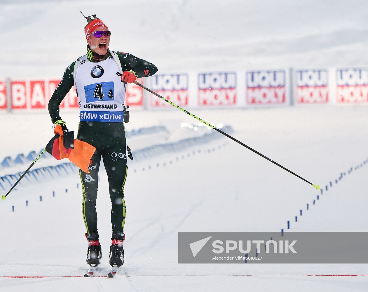 Sweden Biathlon Worlds Men Relay