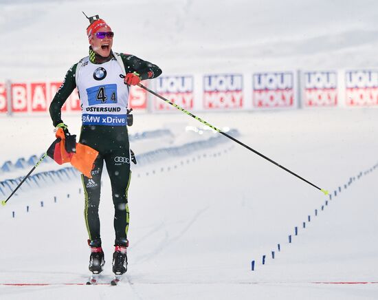 Sweden Biathlon Worlds Men Relay