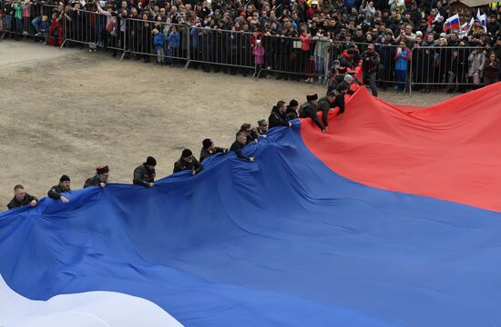 Russia Crimea Referendum Anniversary
