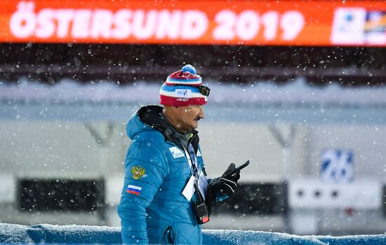 Sweden Biathlon Worlds Men Relay