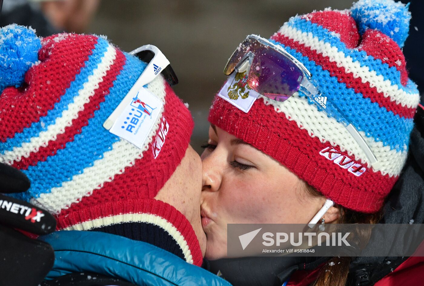 Sweden Biathlon Worlds Men Relay