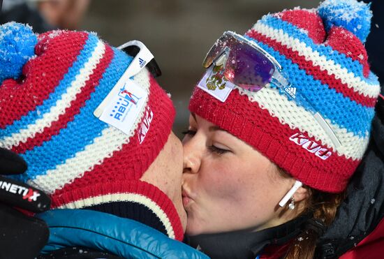 Sweden Biathlon Worlds Men Relay