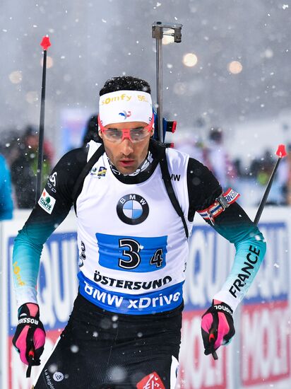 Sweden Biathlon Worlds Men Relay