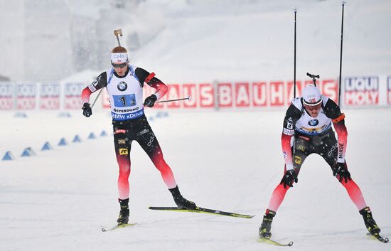 Sweden Biathlon Worlds Men Relay