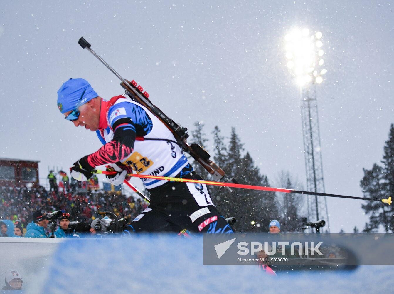 Sweden Biathlon Worlds Men Relay