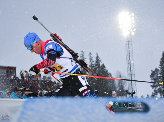 Sweden Biathlon Worlds Men Relay