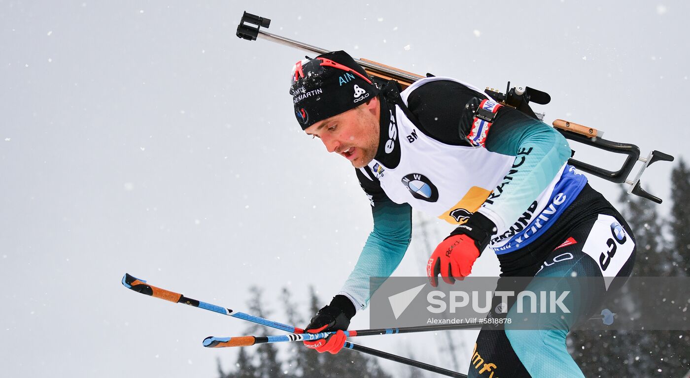 Sweden Biathlon Worlds Men Relay