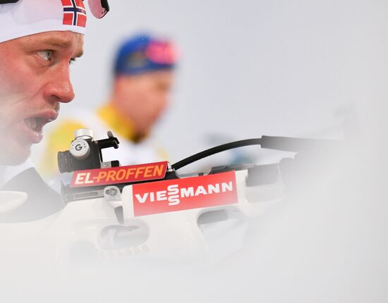 Sweden Biathlon Worlds Men Relay