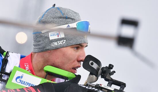 Sweden Biathlon Worlds Men Relay