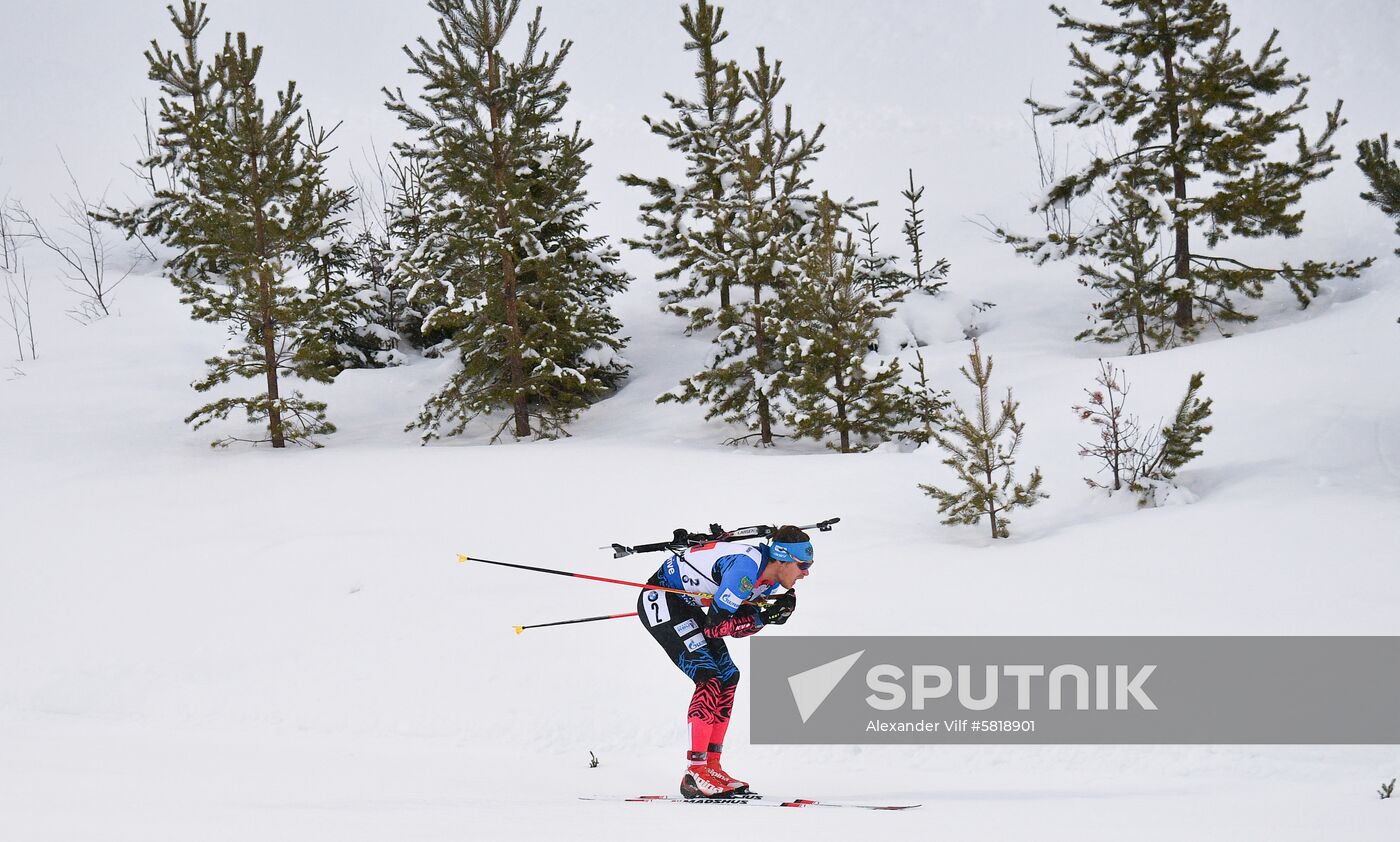 Sweden Biathlon Worlds Men Relay