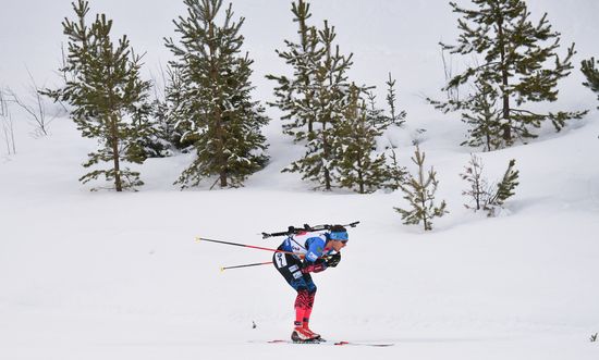 Sweden Biathlon Worlds Men Relay