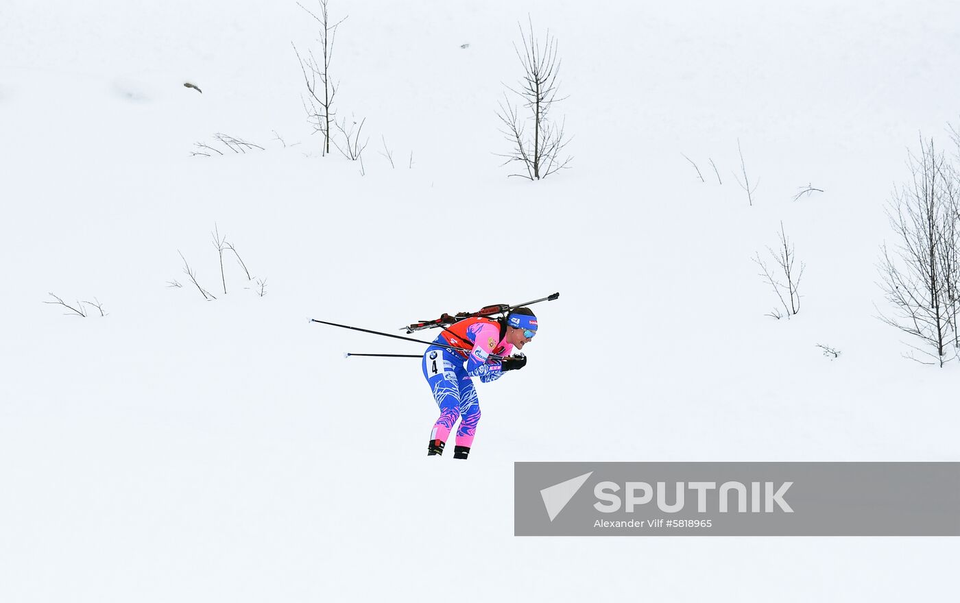 Sweden Biathlon Worlds Women Relay