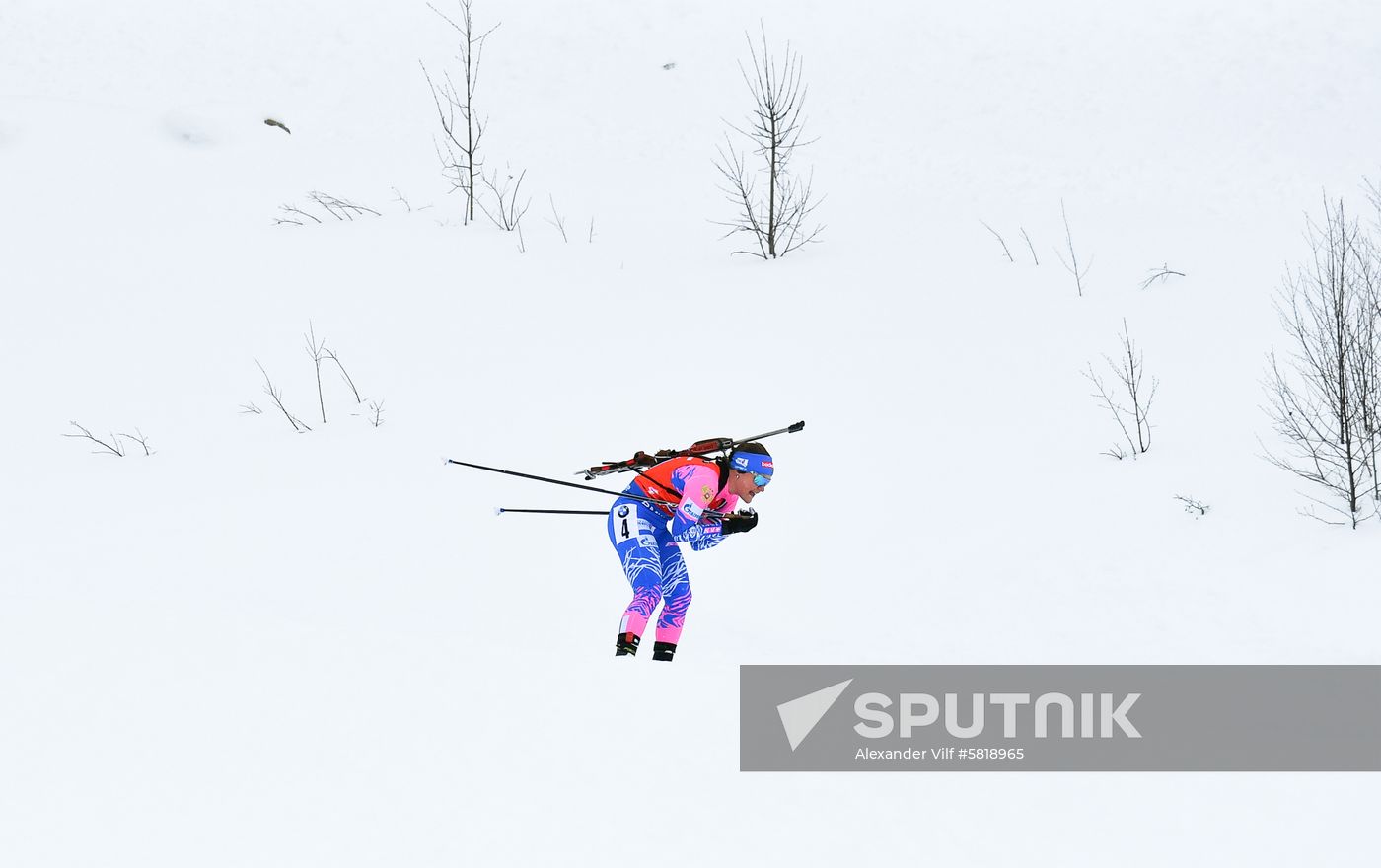 Sweden Biathlon Worlds Women Relay