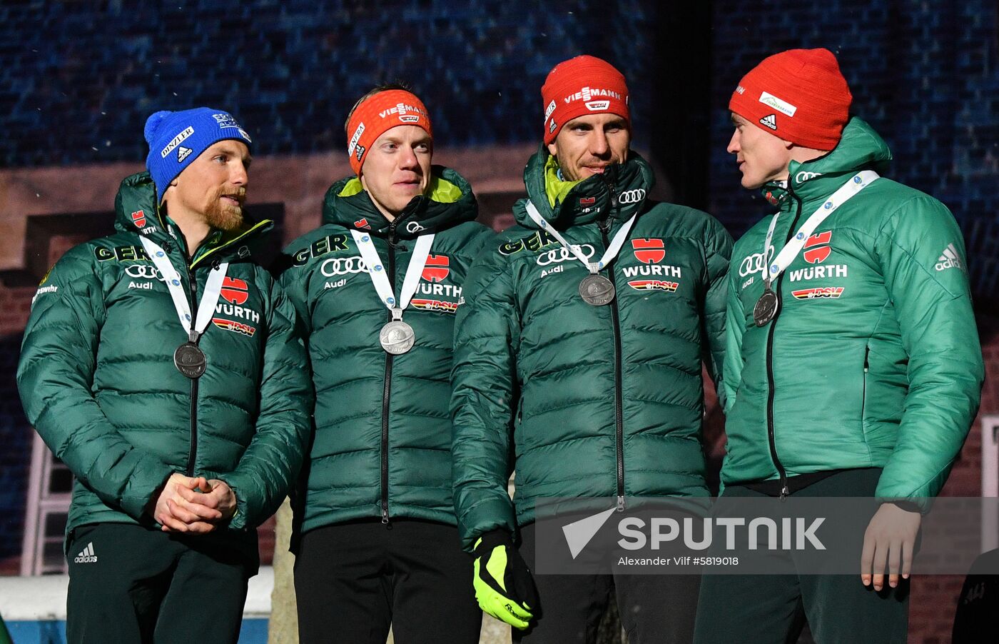 Sweden Biathlon Worlds Relay Medals