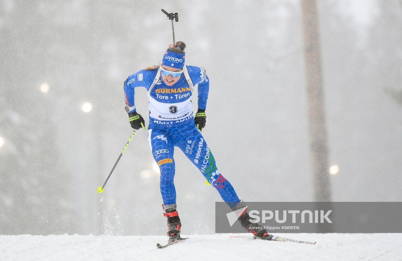 Sweden Biathlon Worlds Women Mass Start