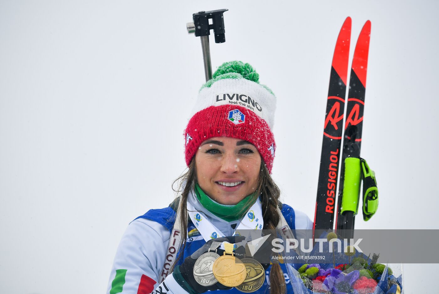 Sweden Biathlon Worlds Women Mass Start