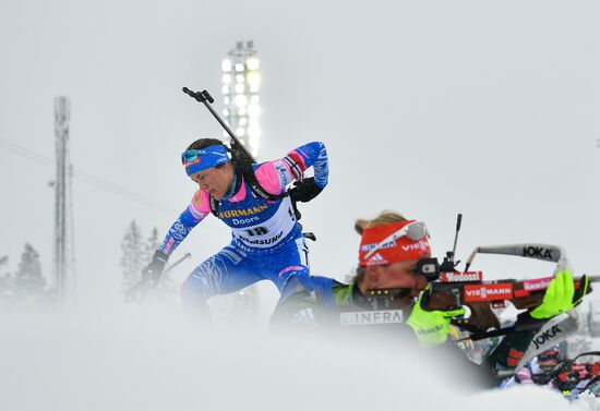 Sweden Biathlon Worlds Women Mass Start