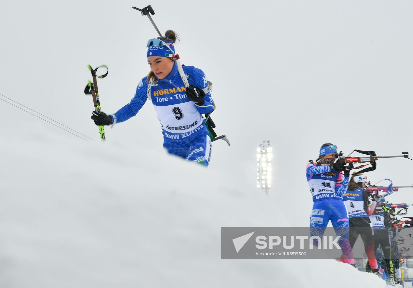 Sweden Biathlon Worlds Women Mass Start