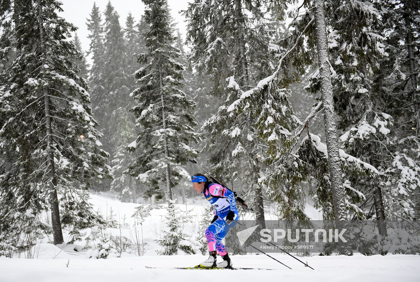 Sweden Biathlon Worlds Women Mass Start