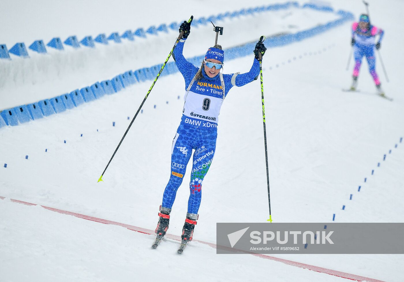 Sweden Biathlon Worlds Women Mass Start