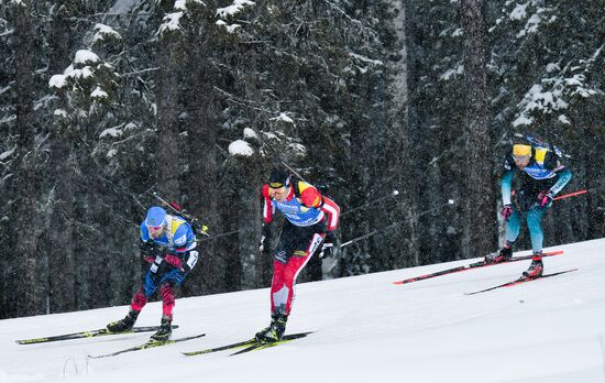 Sweden Biathlon Worlds Men Mass Start