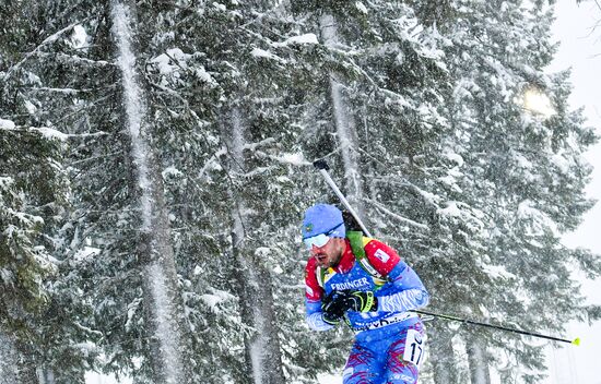 Sweden Biathlon Worlds Men Mass Start