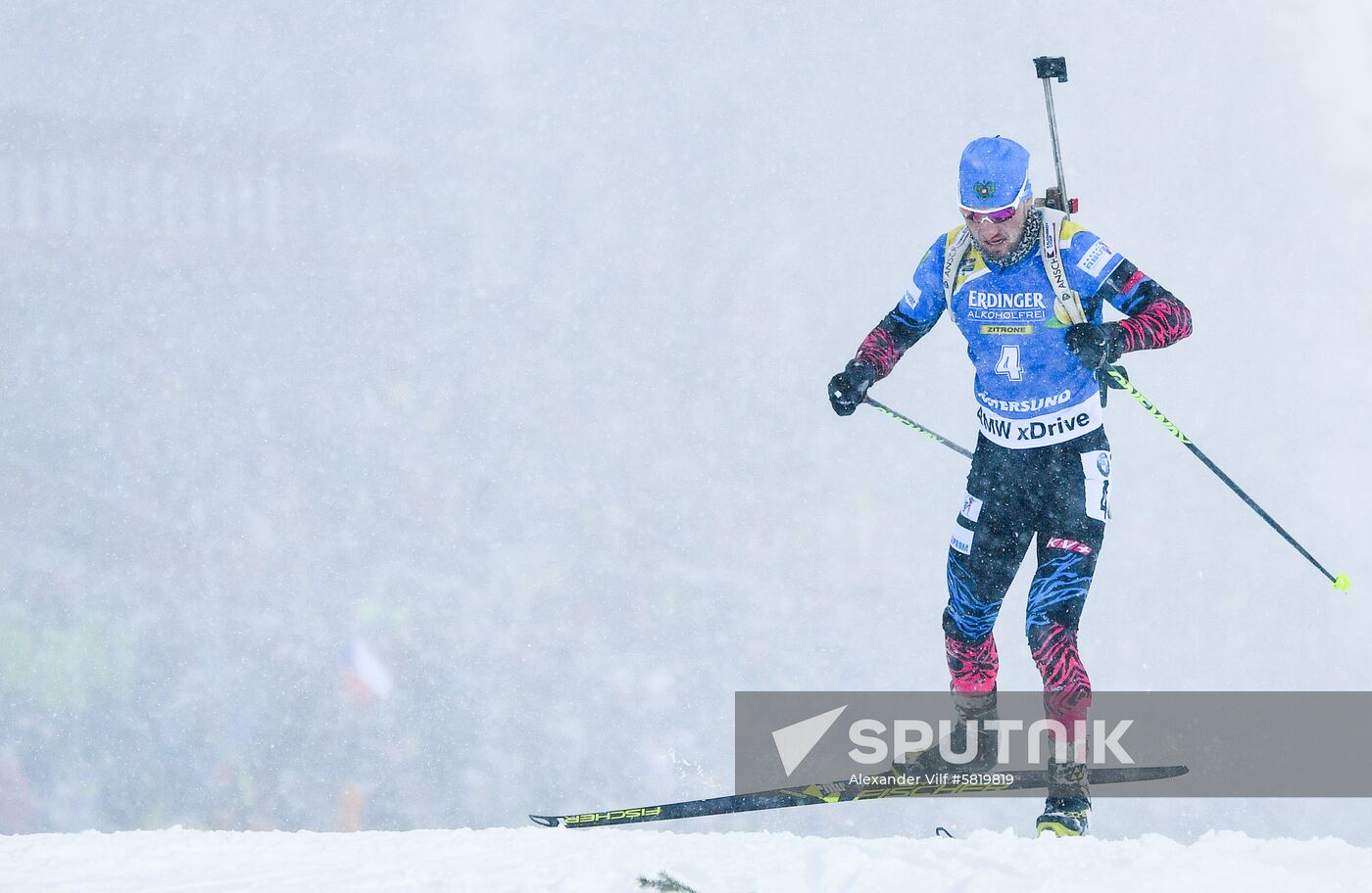 Sweden Biathlon Worlds Men Mass Start