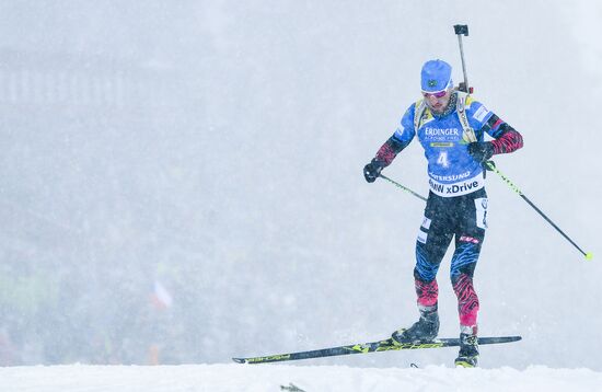 Sweden Biathlon Worlds Men Mass Start