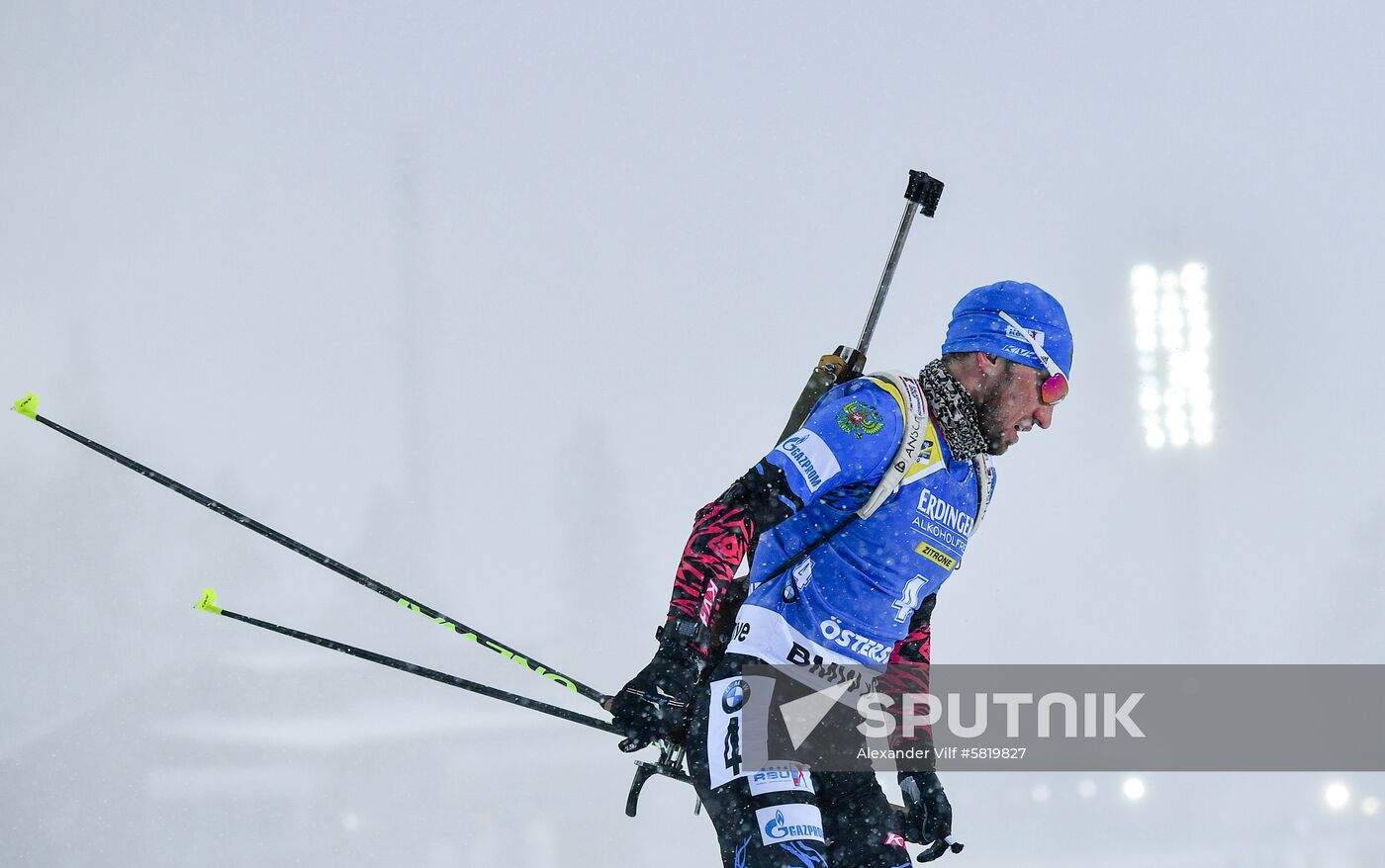 Sweden Biathlon Worlds Men Mass Start
