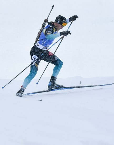 Sweden Biathlon Worlds Men Mass Start