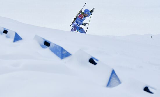 Sweden Biathlon Worlds Men Mass Start