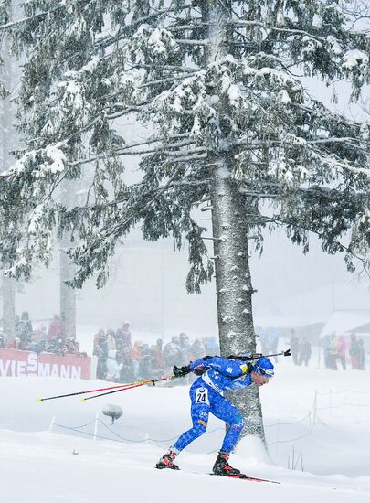 Sweden Biathlon Worlds Men Mass Start