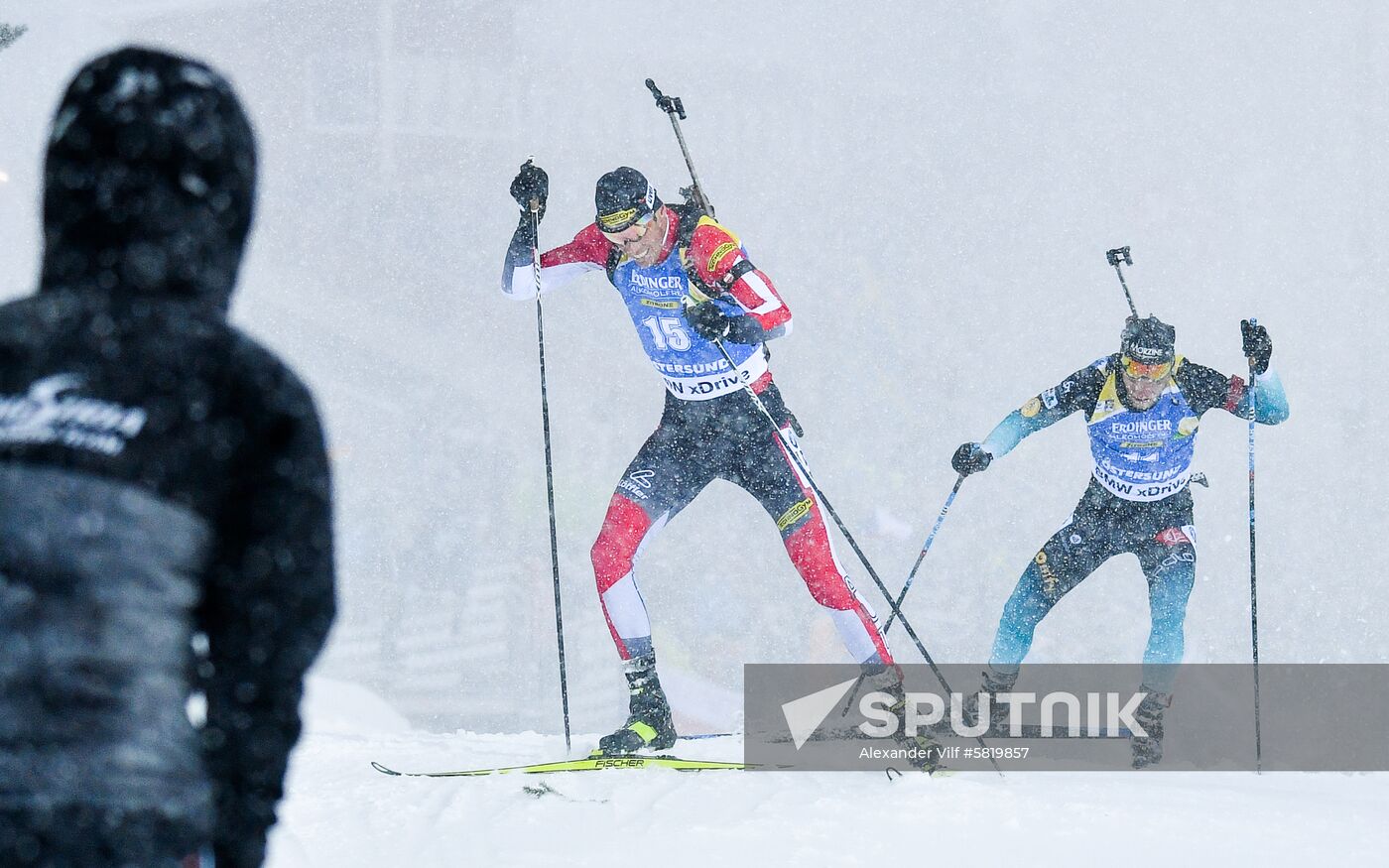Sweden Biathlon Worlds Men Mass Start