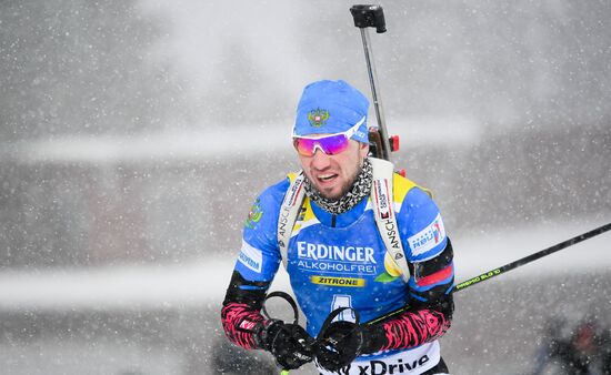 Sweden Biathlon Worlds Men Mass Start