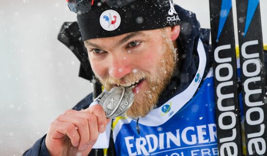 Sweden Biathlon Worlds Men Mass Start