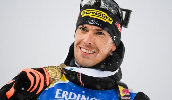 Sweden Biathlon Worlds Men Mass Start