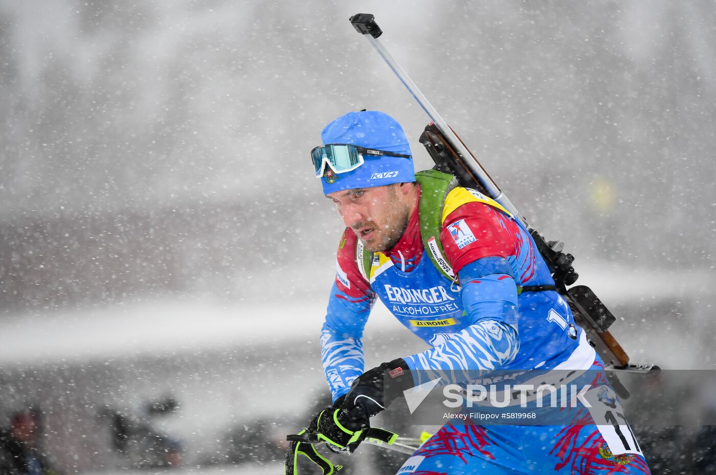 Sweden Biathlon Worlds Men Mass Start